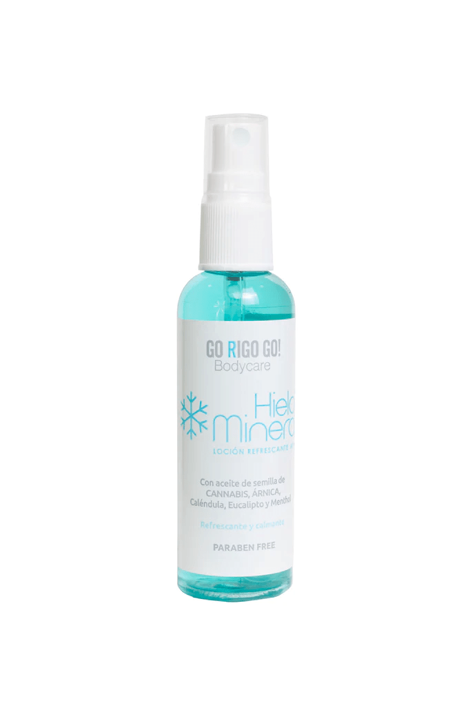 Go Rigo Go! Hielo Mineral / Loción Refrescante con Cannabis1