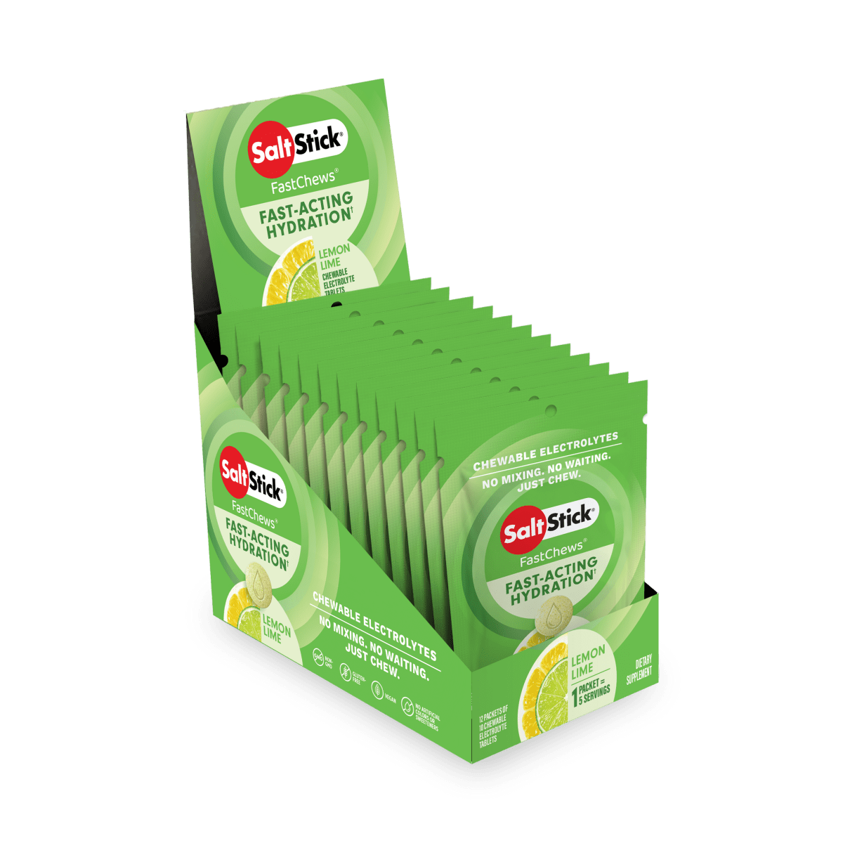 SaltStick Fastchews X10 Unidades / Lima Limón2