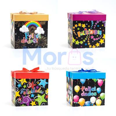 CAJA FELICIDADES 30*30