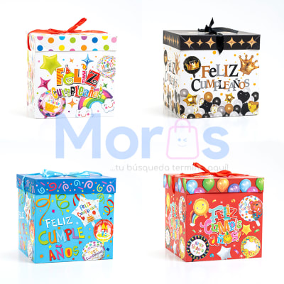 CAJA FELIZ CUMPLEÑAOS 15 * 15