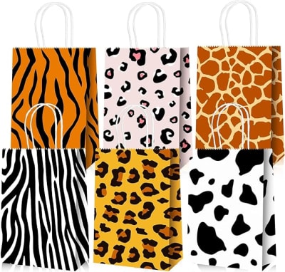 Bolsa Kraft Animal Print
