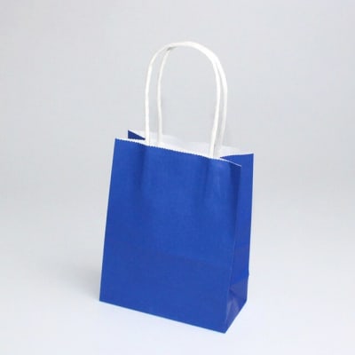 Bolsas Kraft Azul - XS - Docena.