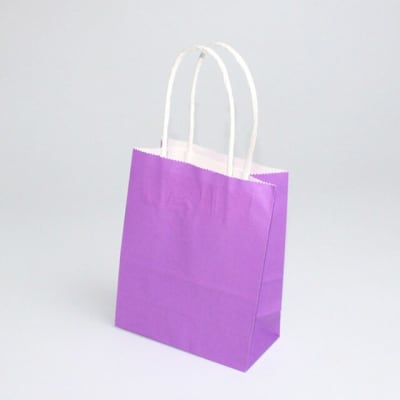 Bolsas Kraft Morada - S - Docena.