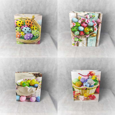 Bolsas Pascua - Canasta huevitos - Talla M.