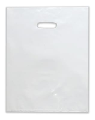 Bolsa Plástica Boutique Blanca Talla Xl