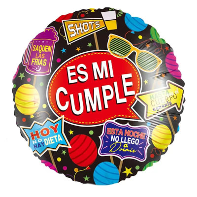Docena Globos Cumpleaños - ¡Es Mi Cumplel