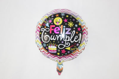 Docena Globos Cumpleaños - Feliz Cumple - Fiesta