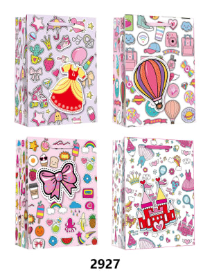 Bolsa Niña - Pegatinas - Talla M.