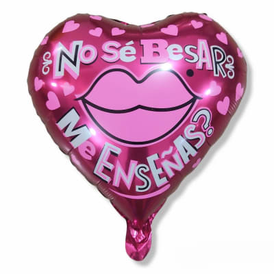 Docena Globos Amor - No sé besar1