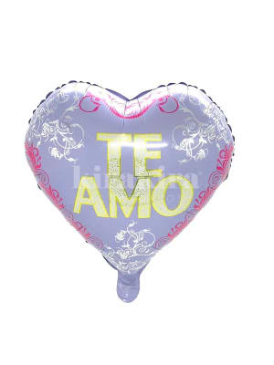 Docena Globos Amor - Te Amo Lila