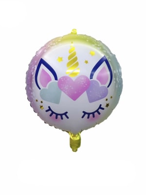 Docena Globos Unicornio - Corazones