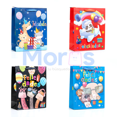 Bolsas Regalo - Animalitos - Talla L1
