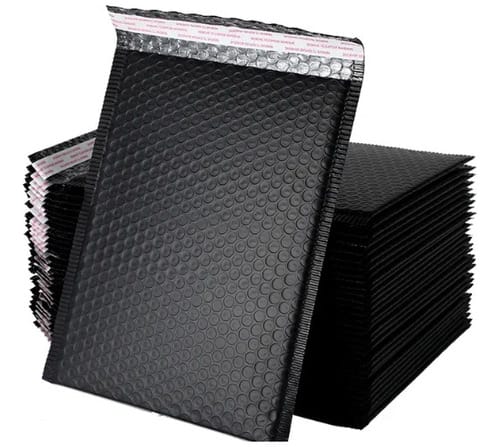 Bolsa Courier Para Embalaje Negra Talla M MOROS