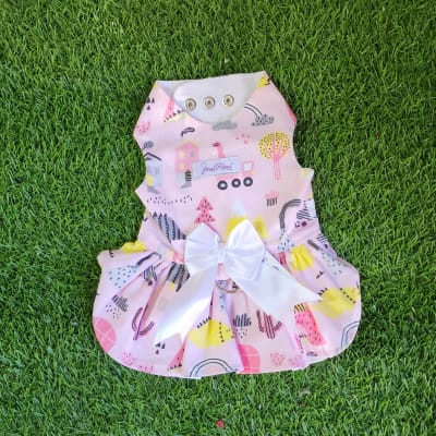 JON PETRO VESTIDO TRIPLE CAPA