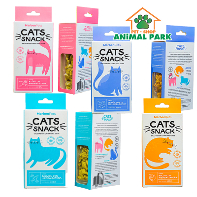 CATS SNACK GALLETAS C/HIERBA GATERA