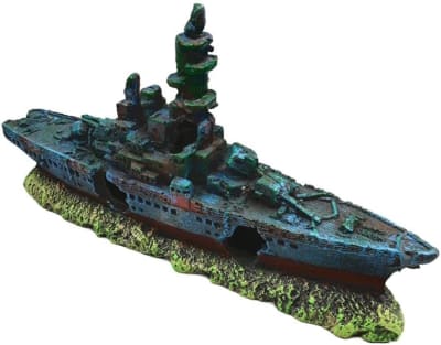 ADORNO DE BARCO HUNDIDO