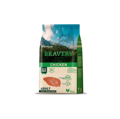 BRAVERY CHICKEN ADULT L/M BREEDS