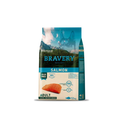 BRAVERY SALMON ADULT L/M BREED1