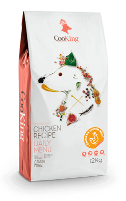 COOKING DOG CHICKEN