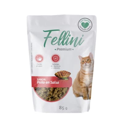 FELLINI CATS POUCH POLLO EN SALSA