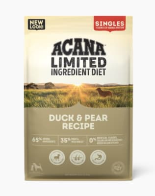 ACANA LIMITED DUCK & PEAR DOG1