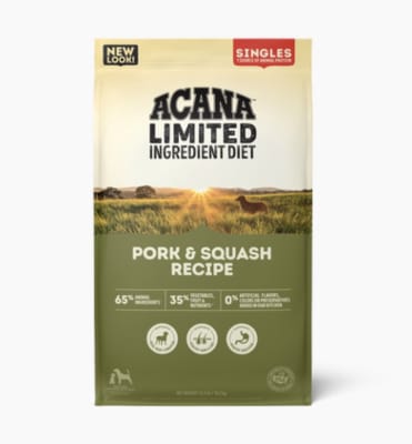 ACANA LIMITED PORK & SQUASH DOG1