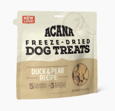 ACANA DOG TREATS DUCK & PEAR1