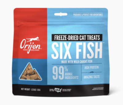 ORIJEN SIX FISH CAT TREATS