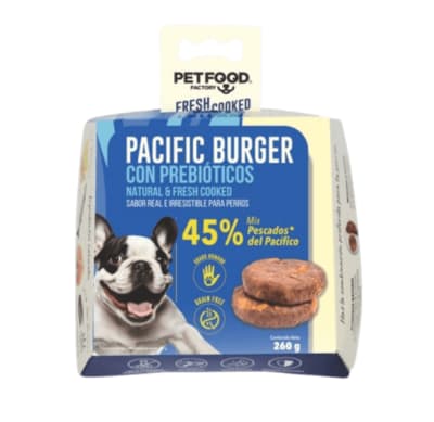 PETFOOD FACTORY HUMEDO PERRO HAMBURGUESA PESCADOS