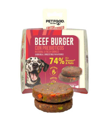 PETFOOD FACTORY HUMEDO PERRO HAMBUEGUESA VACUNO1