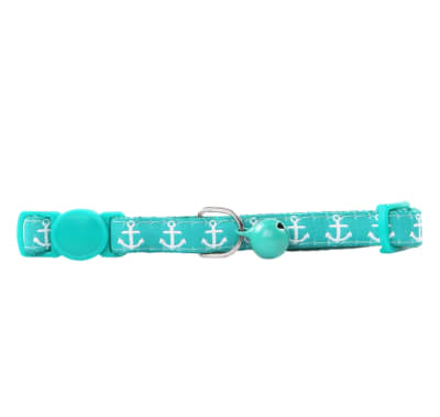 PAWISE COLLAR VERDE ANCLAS