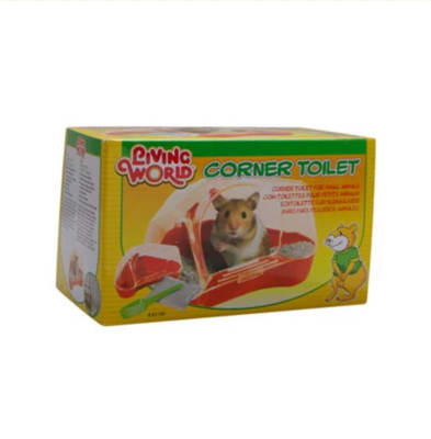 LW BAÑO ESQUINERO HAMSTER/GERBIL,