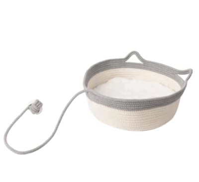 PAWISE CAMA TEJIDA CON COJIN