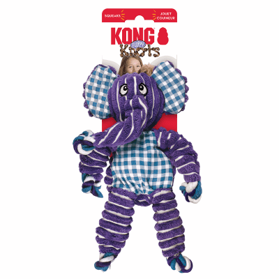KONG FLOPPY KNOTS ELEPHANT