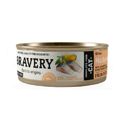 BRAVERY MACKEREL KITTEN WET1