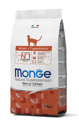 MONGE GATO SENIOR CHICKEN