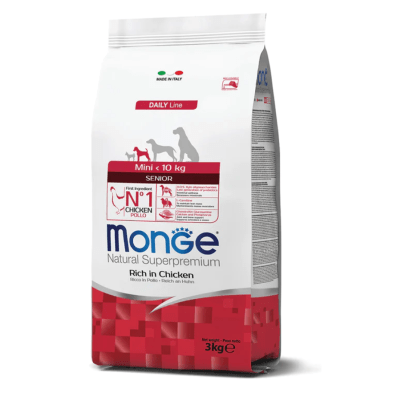 MONGE MINI ADULTO SENIOR CHICKEN