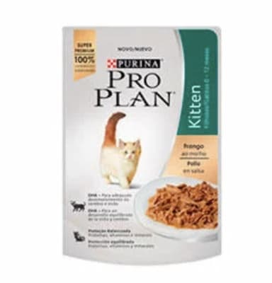 POUCH PRO PLAN CAT KITTEN POLLO SALSA