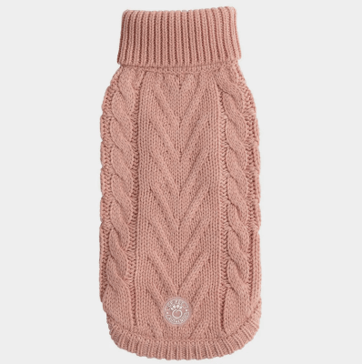 GF PET SWETER CHALET ROSA