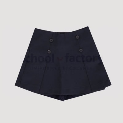 FALDA SHORT SIR DRILL AZUL1