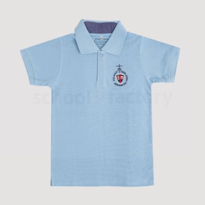 POLO PIQUE CELESTE SM1