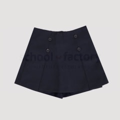 FALDA SHORT SIR DRILL AZUL
