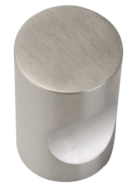 TIRADOR MUEBLE CILINDRICO ACERO INOX