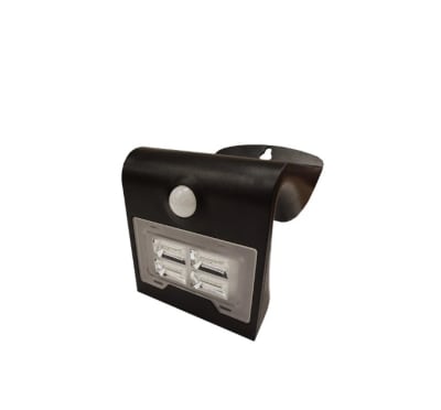 APLIQUE MURO SOLAR LED LUZ FRIA VKB1