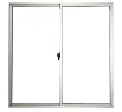 VENTANA CORREDERA BASIC 2 MOVIMIENTO MATE CRISTAL INCOLORA