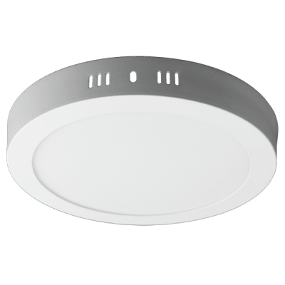 PANEL LED SOBREPUESTO REDONDO LUZ FRIA DRL