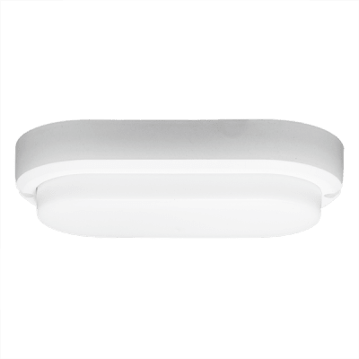 FOCO TORTUGA LED OVAL. IP54 LUZ FRIA BLANCO