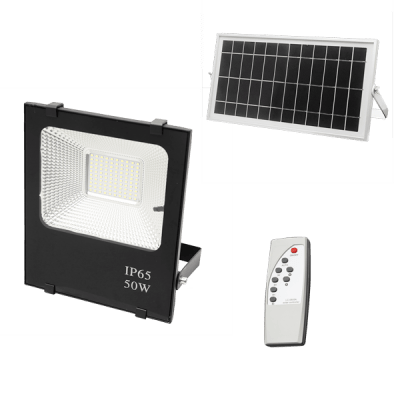 REFLECTOR LED C/PANEL SOLAR