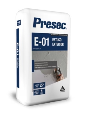 ESTUCO EXTERIOR PRESEC E-01