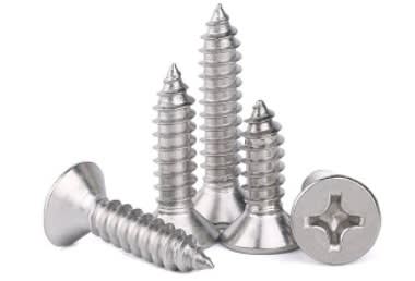 TORNILLO ROSCALATA CAB. PLANA PH. ZBR (100U) #8 X1